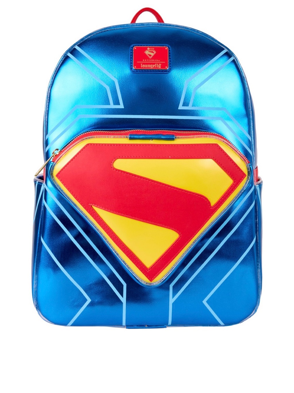 loungefly Superman Light Up Glow Full-Size
Backpack - NWT